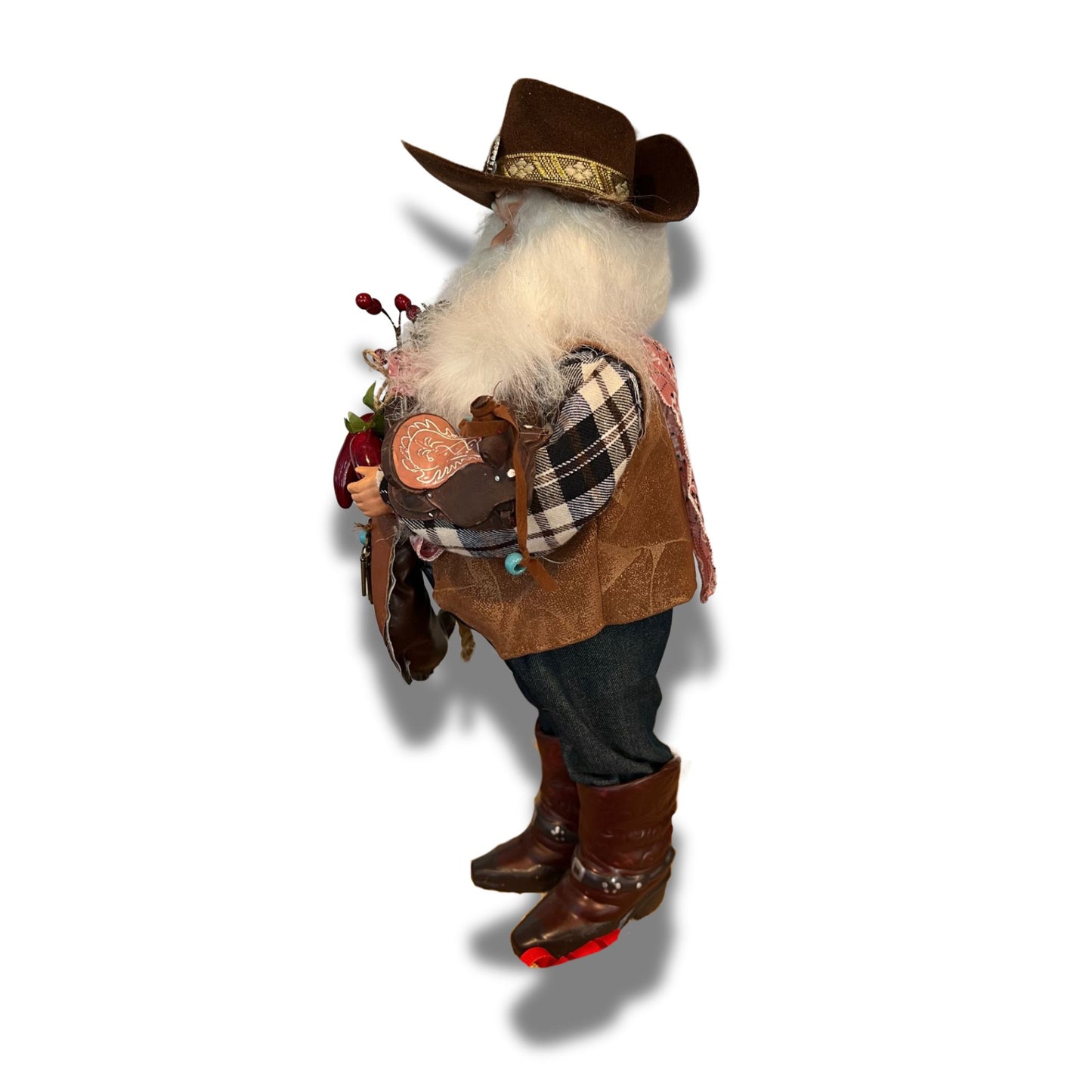Cowboy Santa Decoration